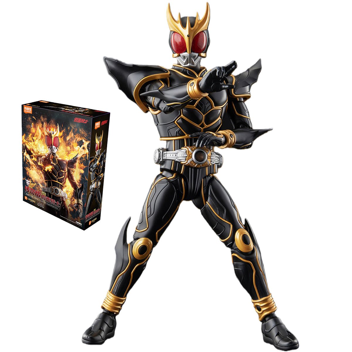 Blokees Legend Edition Kamen Rider Kuuga Ultimate Form Assembly Model Kit - Inaboxstore
