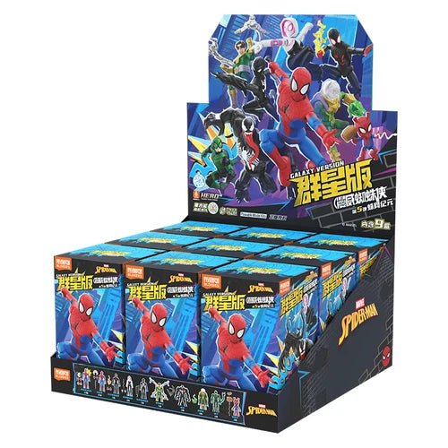 Blokees Marvel Heroes Galaxy Version 05 – Spiderman Model kit Blind Box - Inaboxstore