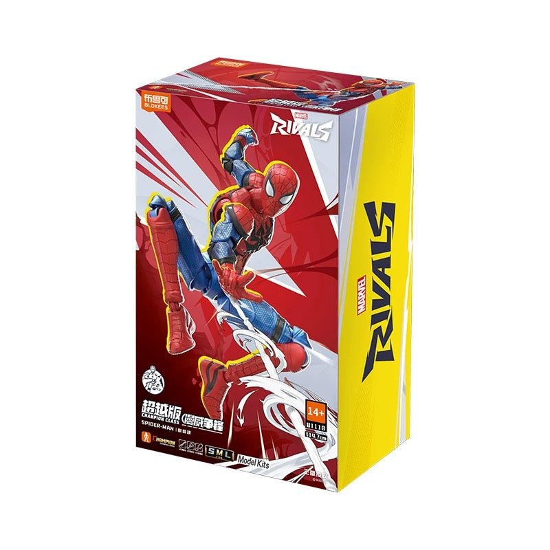 Blokees Marvel Rival Champion Class - Spiderman Model Kit - Inaboxstore