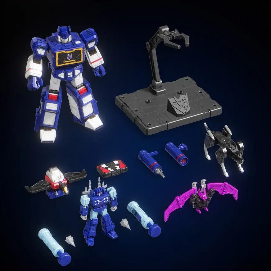 Blokees Transformers Soundwave Legend Action Edition 3 Assembly Model Kit Figure - Inaboxstore