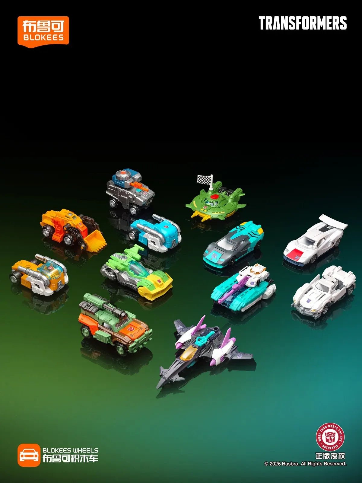 Blokees Transformers Wheels C02 Wreck'N Rule Blind Box