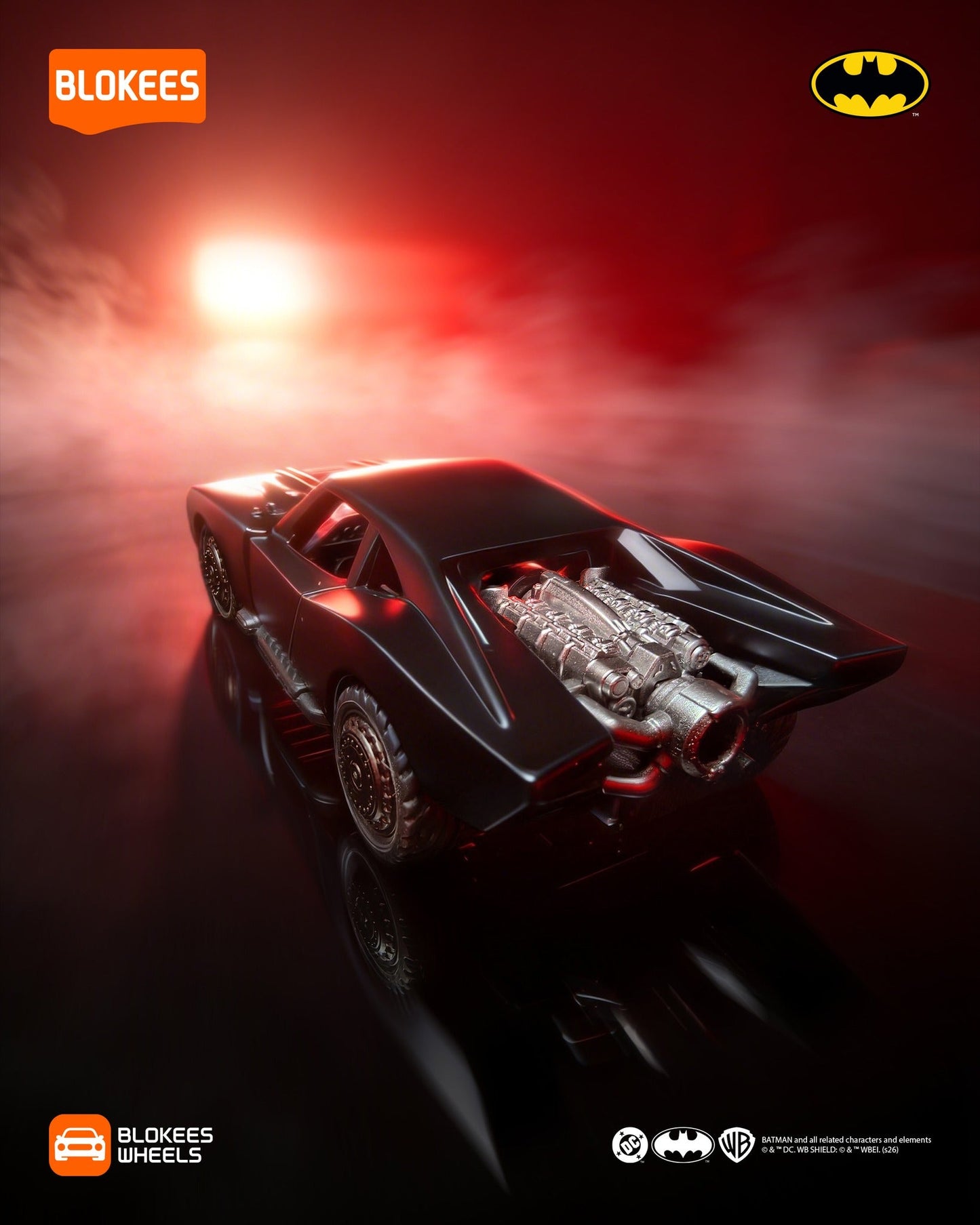 Blokees Wheels Batman E01 BatMobile Blind Box - Inaboxstore