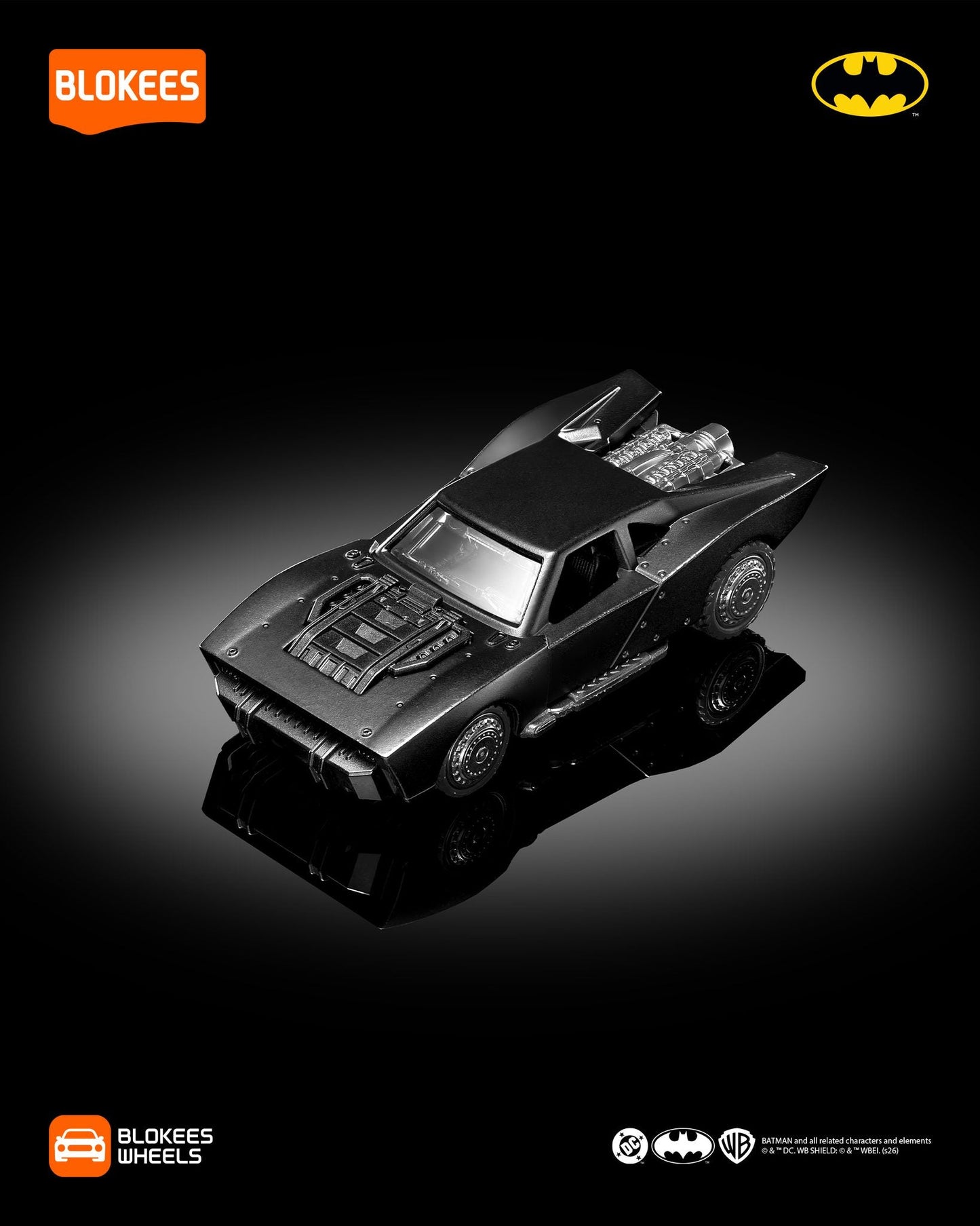 Blokees Wheels Batman E01 BatMobile Blind Box - Inaboxstore
