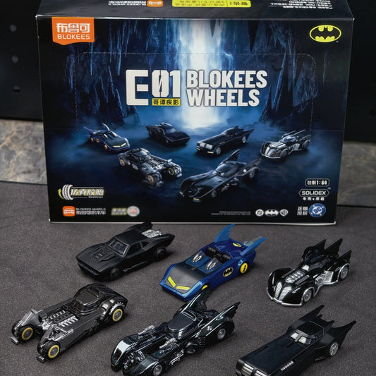 Blokees Wheels Batman E01 BatMobile Blind Box - Inaboxstore