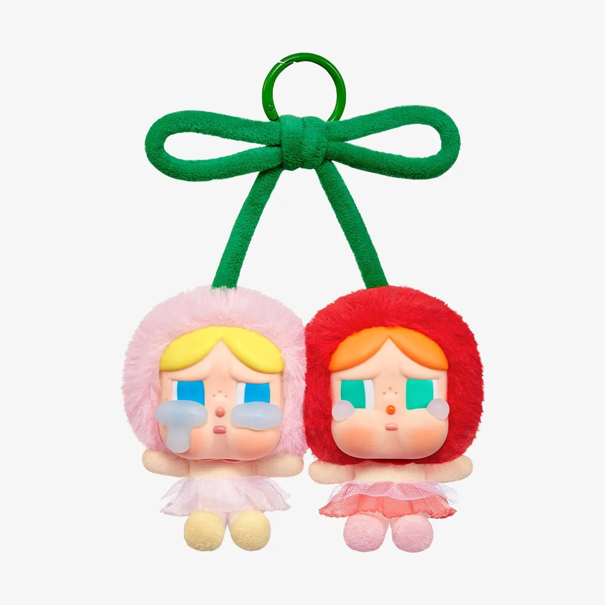 CRYBABY Crying For Love Series "Love You Cherry Much" Vinyl Plush Hanging Card 100% Authentic - Inaboxstore