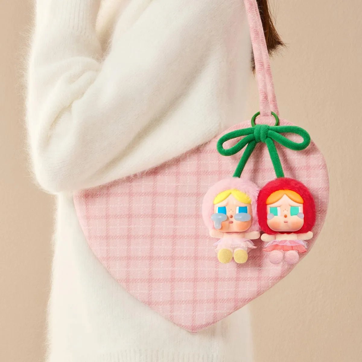 CRYBABY Crying For Love Series "Love You Cherry Much" Vinyl Plush Hanging Card 100% Authentic - Inaboxstore