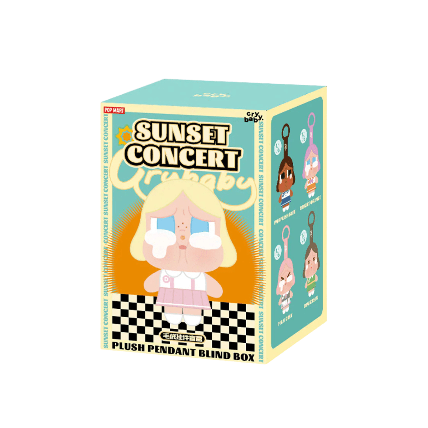 Crybaby Sunset Concert Plush Pendant Blind Box by Pop Mart Crybaby Sunset Concert Plush Pendant Blind Box by Pop Mart