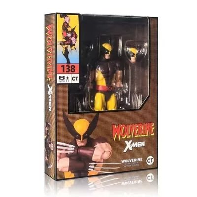 CT Toys MAF138 X - MEN Wolverine Action Figure COMIC Brown Suit Version - Inaboxstore