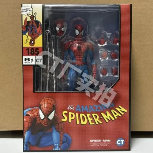 CT Toys MAFEX No.185 Spider - Man CLASSIC COSTUME Version - Inaboxstore