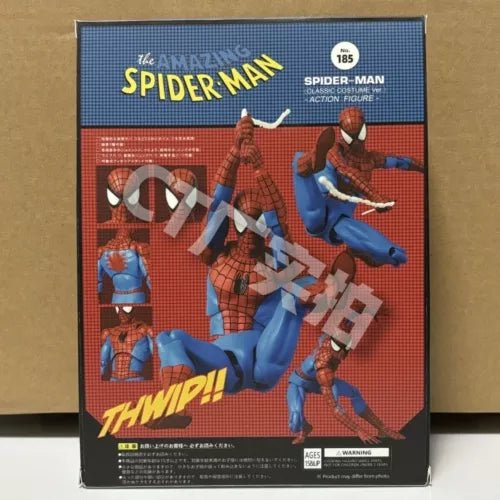 CT Toys MAFEX No.185 Spider - Man CLASSIC COSTUME Version - Inaboxstore