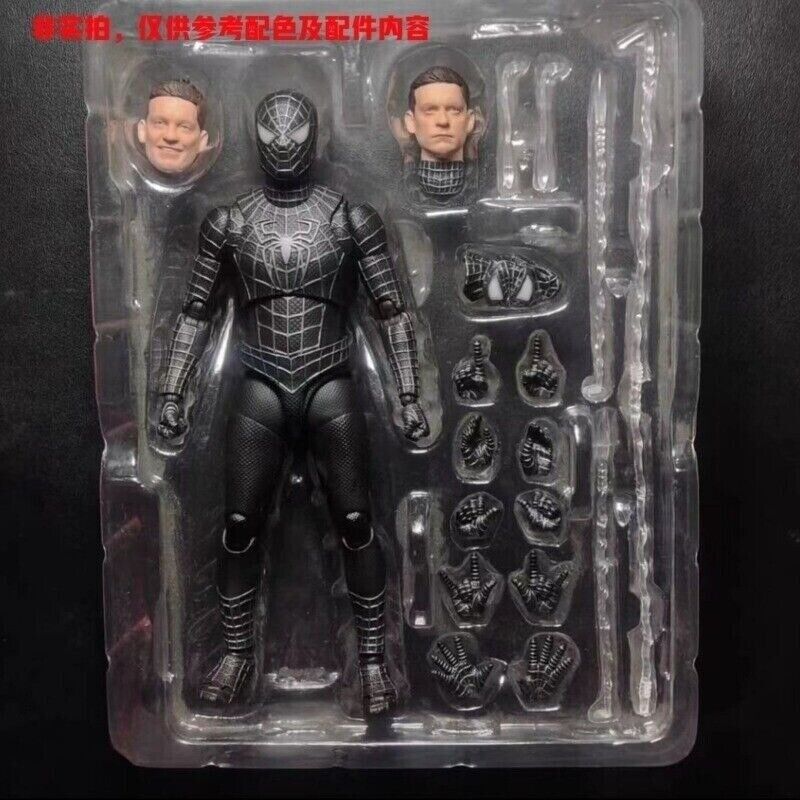 CT Toys S.H.Figuarts SPIDER - MAN: No Way Home Black Suit Version - Inaboxstore