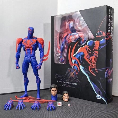 CT Toys Spider - Man 2099 S.H.Figuarts Action Figure Across the Spider - Verse Collectible - Inaboxstore