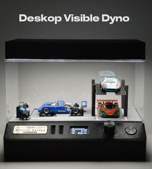 Desktop 1:64 Scale Visible Power Machine Diorama - Inaboxstore