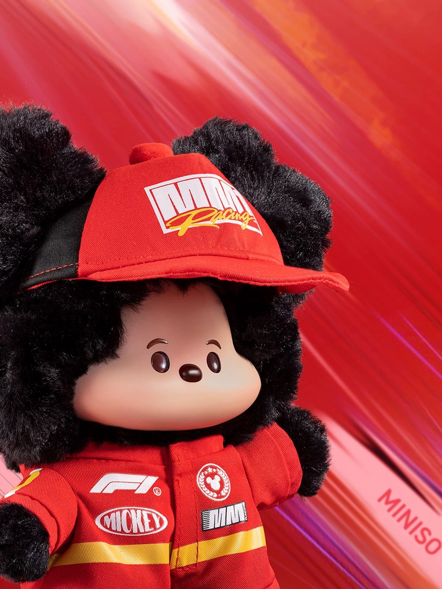 Disney x Formula 1 Mickey Plush by MINISO - Limited Edition Disney x Formula 1 Mickey Plush by MINISO - Limited Edition