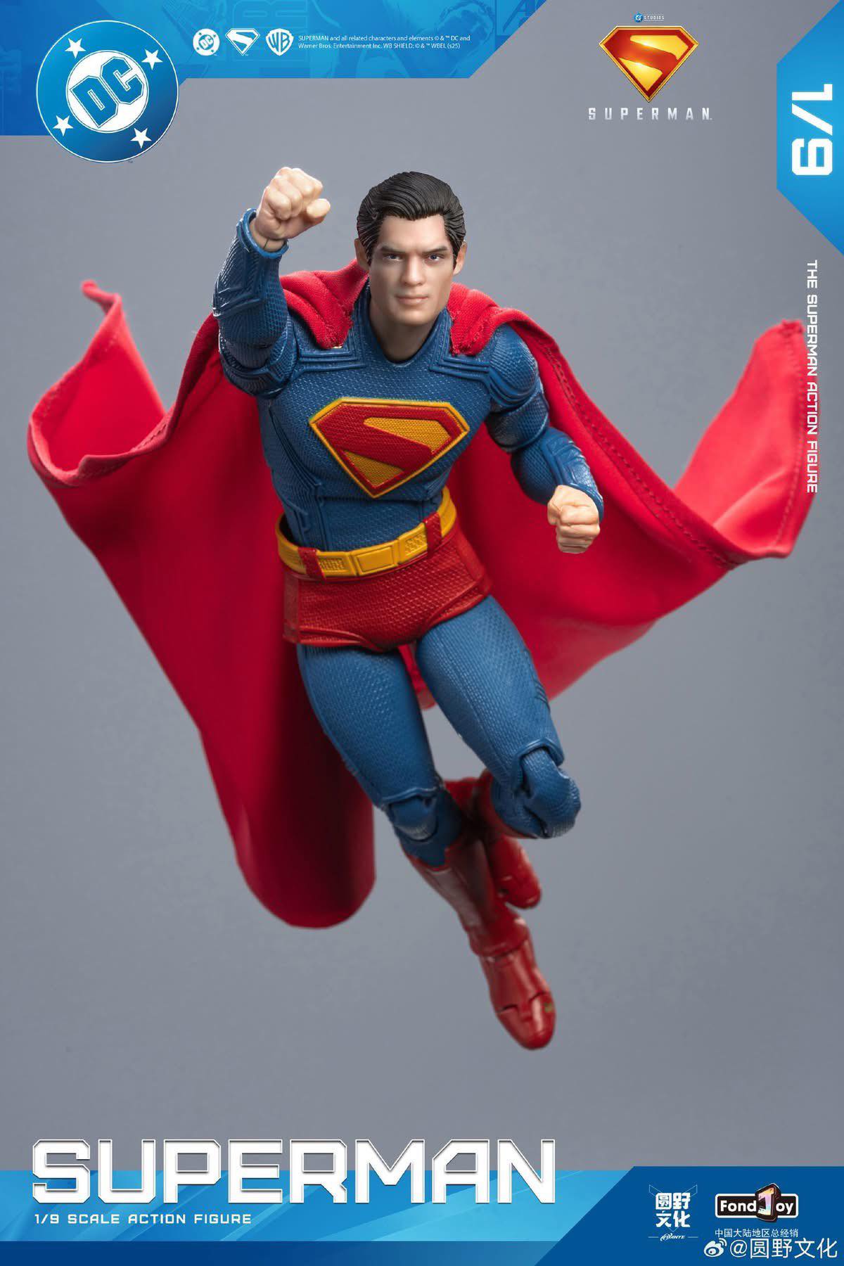 Fondjoy – James Gunn’s Superman DC Movie 1:9 Action Figure - Inaboxstore