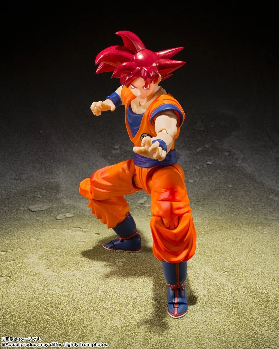 Son Goku Super Saiyan God S.H.Figuarts Action Figure - Dragon Ball Super