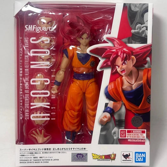 Son Goku Super Saiyan God S.H.Figuarts Action Figure - Dragon Ball Super