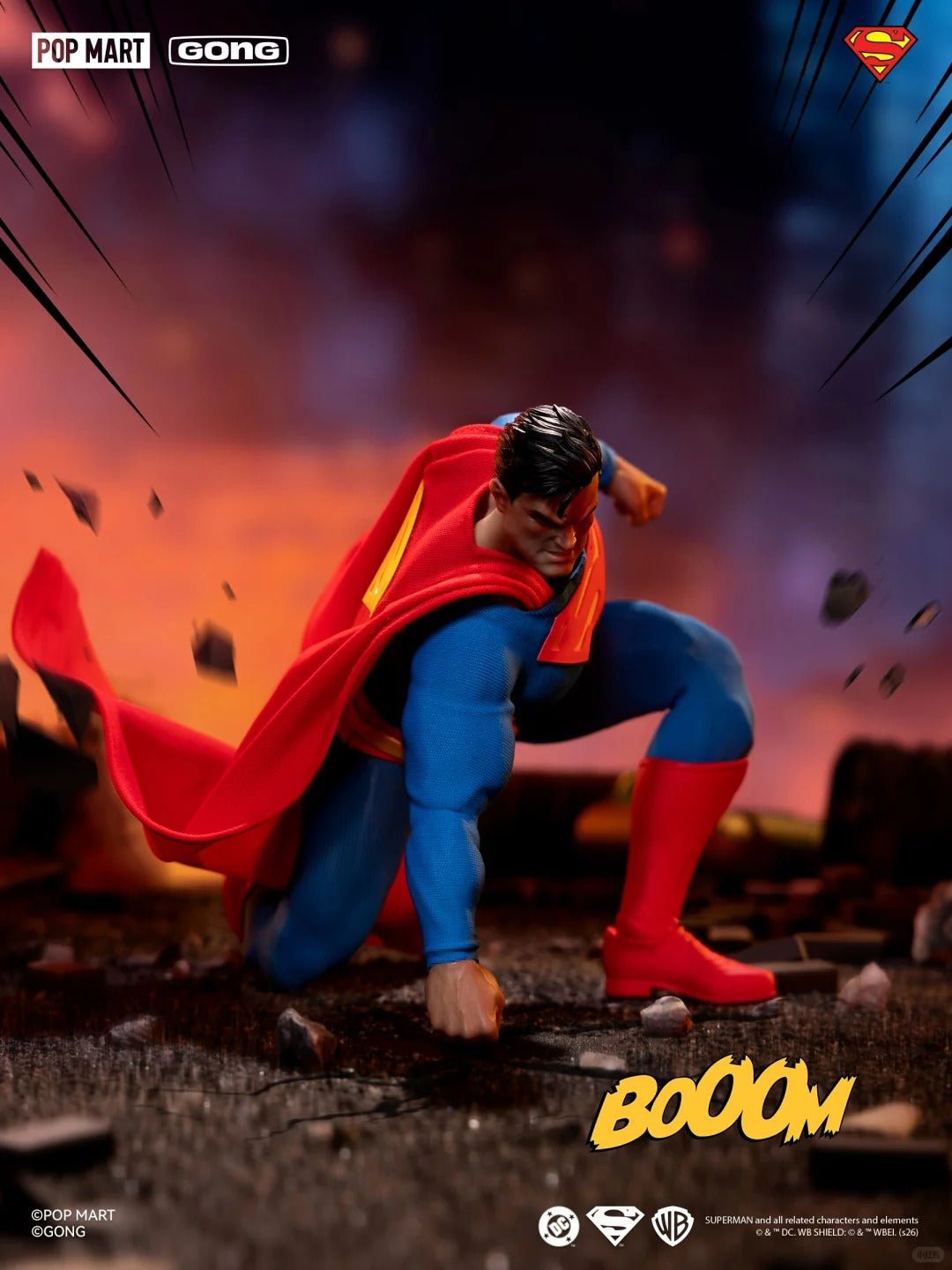 Gong Studio 1/12 DC Hush Superman Action Figure - Inaboxstore