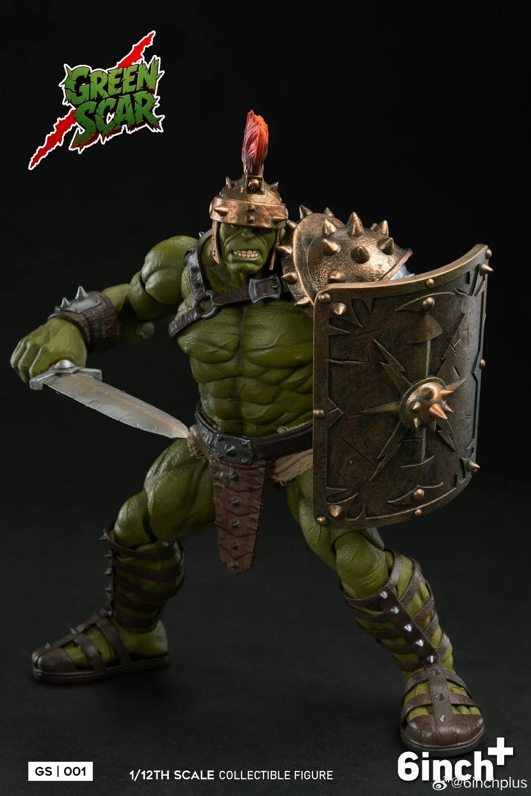 Green Scar (Gladiator Hulk) by 6inch+ (Preorder) - Inaboxstore