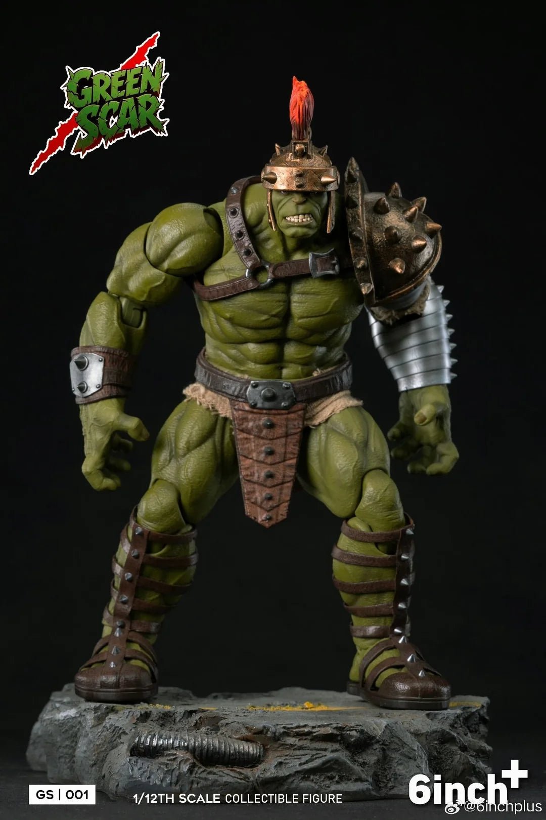 Green Scar (Gladiator Hulk) by 6inch+ (Preorder) - Inaboxstore