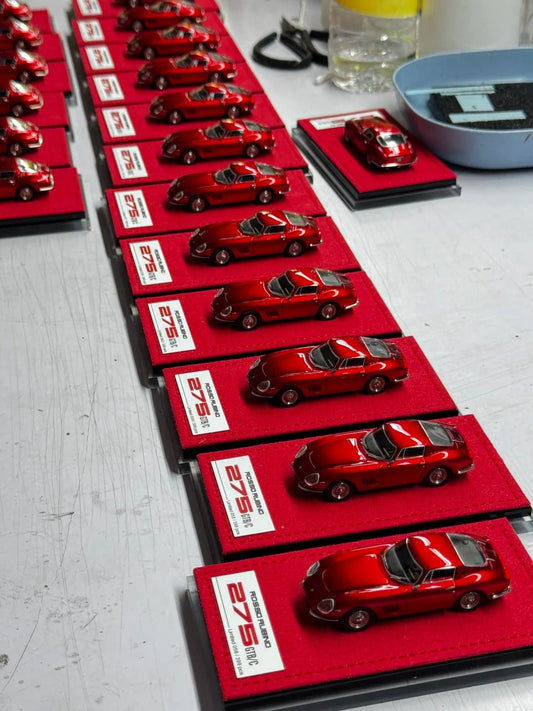 GTSHOW 2026 EXCLUSIVE GFCC x ichemo Ferrari 275GTB/C Rosso Rubino Limited to 399 - Inaboxstore