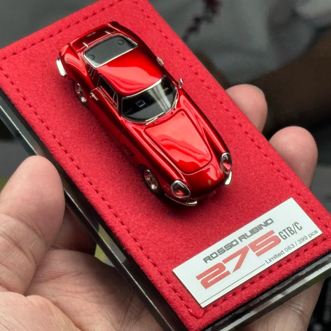 GTSHOW 2026 EXCLUSIVE GFCC x ichemo Ferrari 275GTB/C Rosso Rubino Limited to 399 - Inaboxstore
