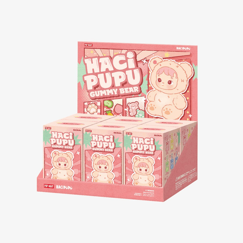HACIPUPU GUMMY BEAR SERIES - VINYL PLUSH PENDANT BLIND BOX by Popmart - Inaboxstore