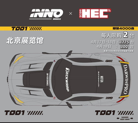 HEC 2026 EXCLUSIVE INNO Models Darwin Pro AMG GT 2026 Limited to 4000 Pcs - Inaboxstore