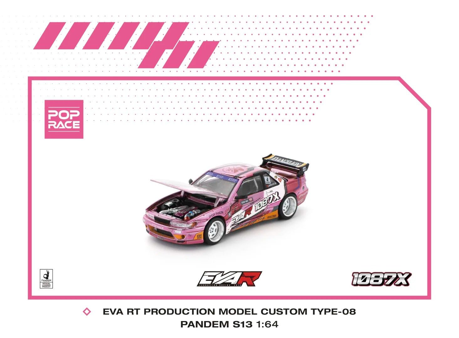 [HEC2025 Exclusive] EVAR X POPRACE X 1087X - Pandem S13 EVA EVA RT TYPE - 08. Limited to 3000 only - Inaboxstore