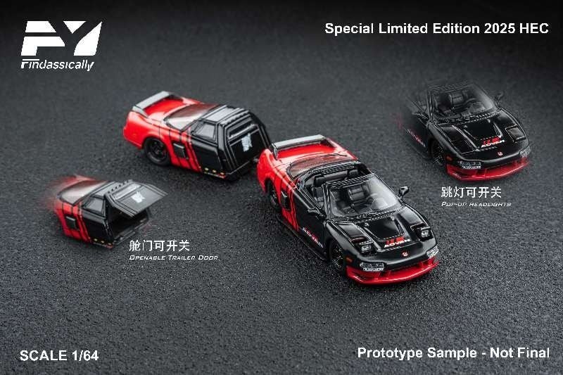 [HEC2025 Exclusive] Finclassically NSX TRA by "Chris Cut" HEC2025 Exclusive 1:64 Limited to 200 only - Inaboxstore