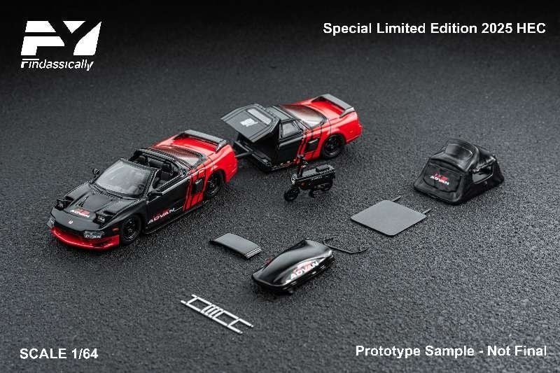 [HEC2025 Exclusive] Finclassically NSX TRA by "Chris Cut" HEC2025 Exclusive 1:64 Limited to 200 only - Inaboxstore