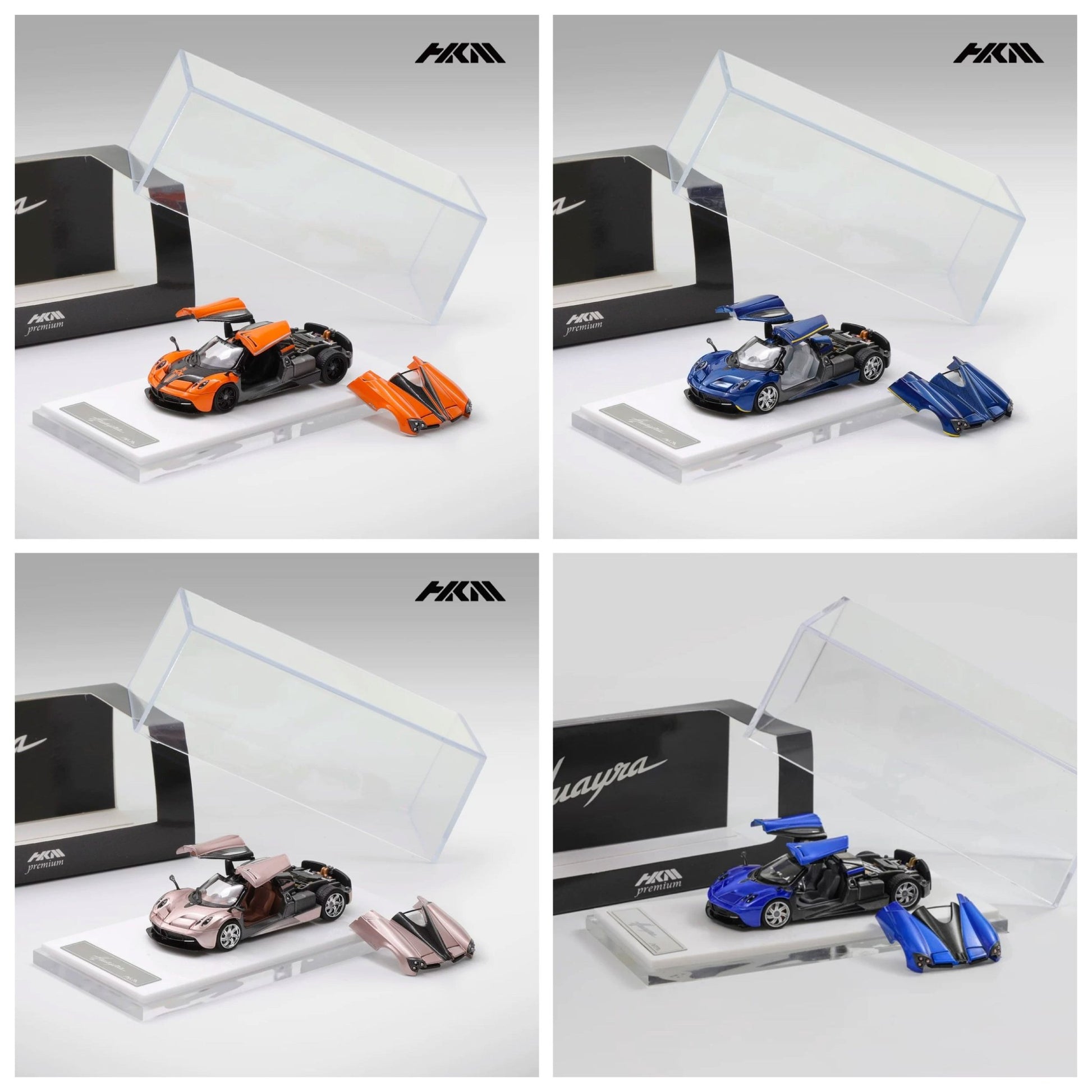 HKM PREMIUM 1:64 PAGANI HUAYRA COUPE limited to 999 - Inaboxstore