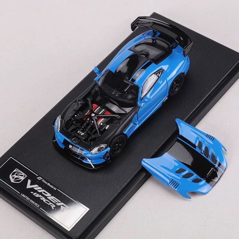 Hone Model 1:64 Dodge Viper ACR Magnetic Cover Version Alloy Car Model - Inaboxstore