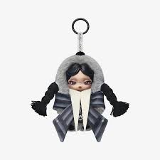 SKULLPANDA × Wednesday Plush（Nevermore Academy Uniform Version）