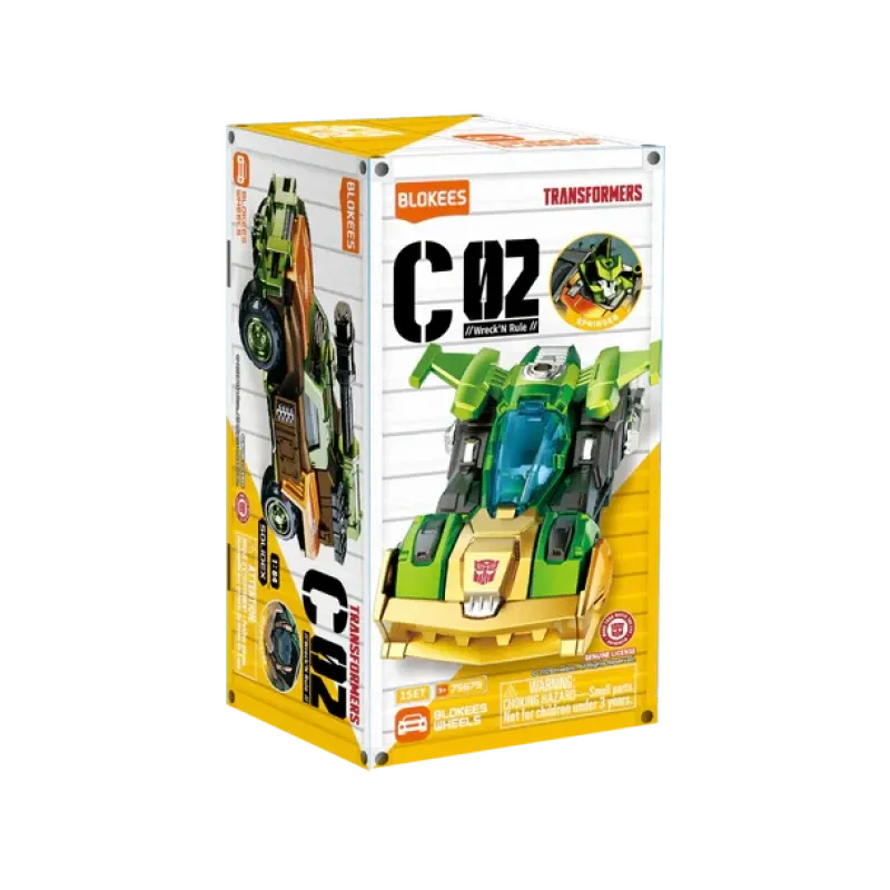 Blokees Transformers Wheels C02 Wreck'N Rule Blind Box