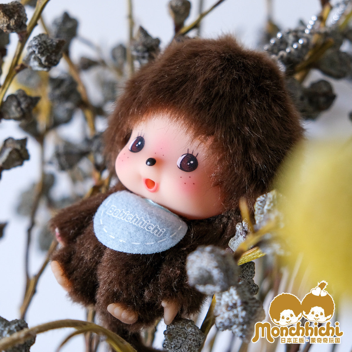 Bebichhichi girl monchhichi Plush Pendant 100% Authentic