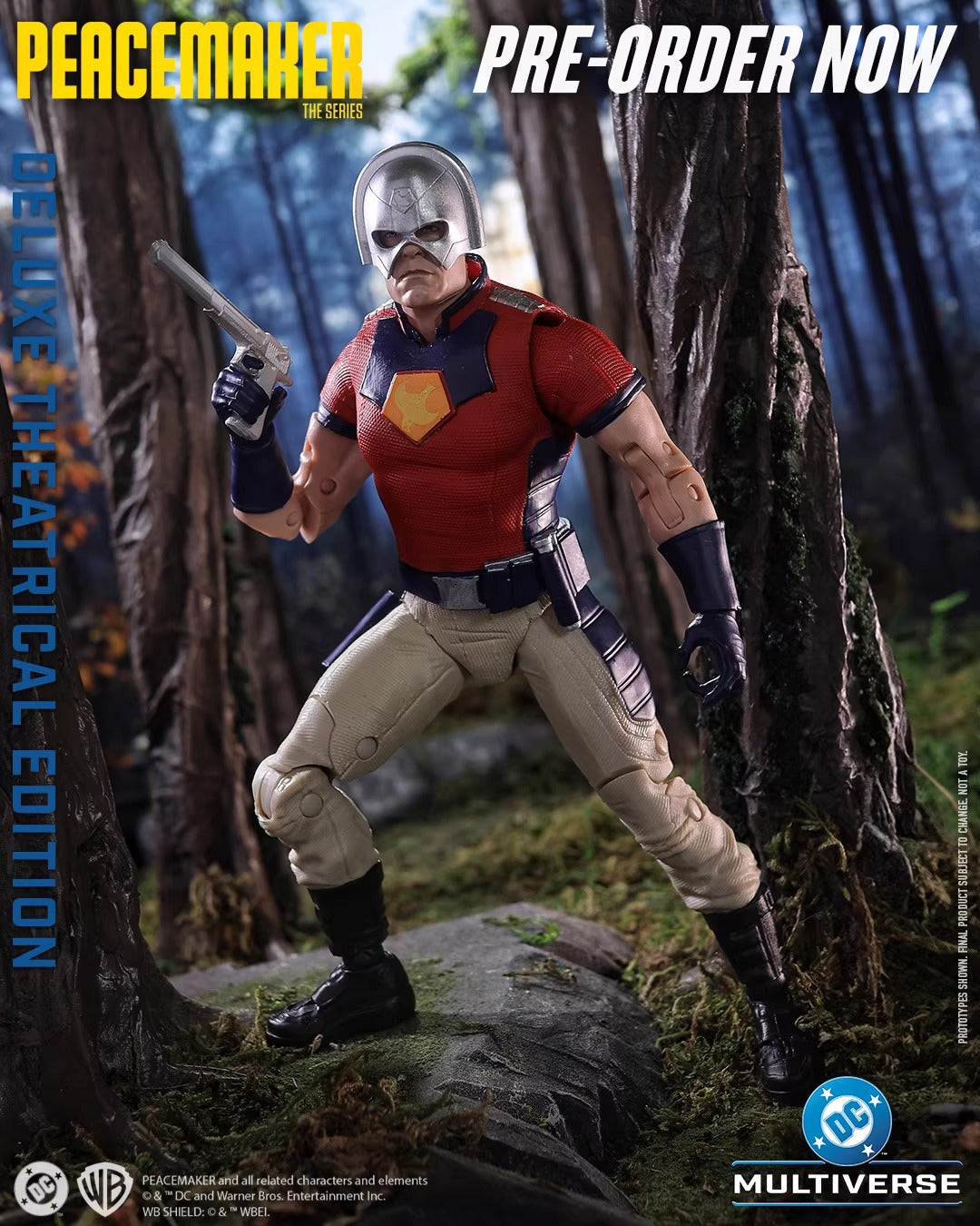 (Preorder) Peacemaker (Peacemaker Season 2) Deluxe Theatrical Edition Action Figure