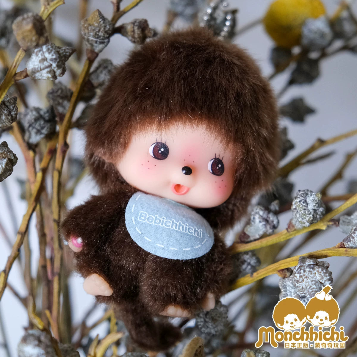 Bebichhichi girl monchhichi Plush Pendant 100% Authentic
