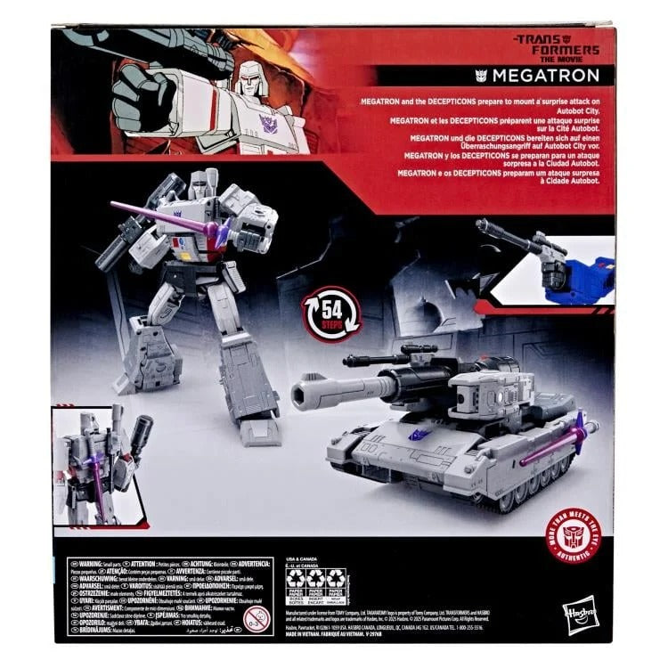 The Transformers: The Movie Studio Series Leader Class Megatron Action Figure