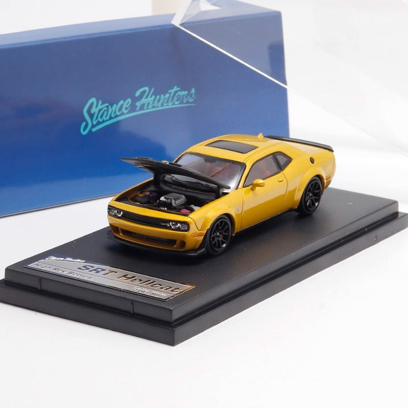 SRT Hellcat 1:64 by Stance Hunters Limited edition Dodge Challenger