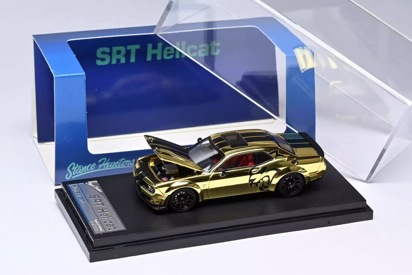 SRT Hellcat 1:64 by Stance Hunters Limited edition Dodge Challenger