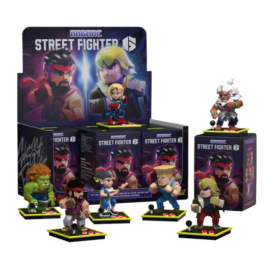 Mighty Jaxx  Capcom Street Fighter Series Pixel Style 3.1" Blind Box Figure