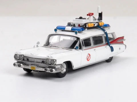 1/64 YS Model YSCMMG1 Cadillac Miller Meteor Ecto-1 Ghostbusters 1 Diecast Model