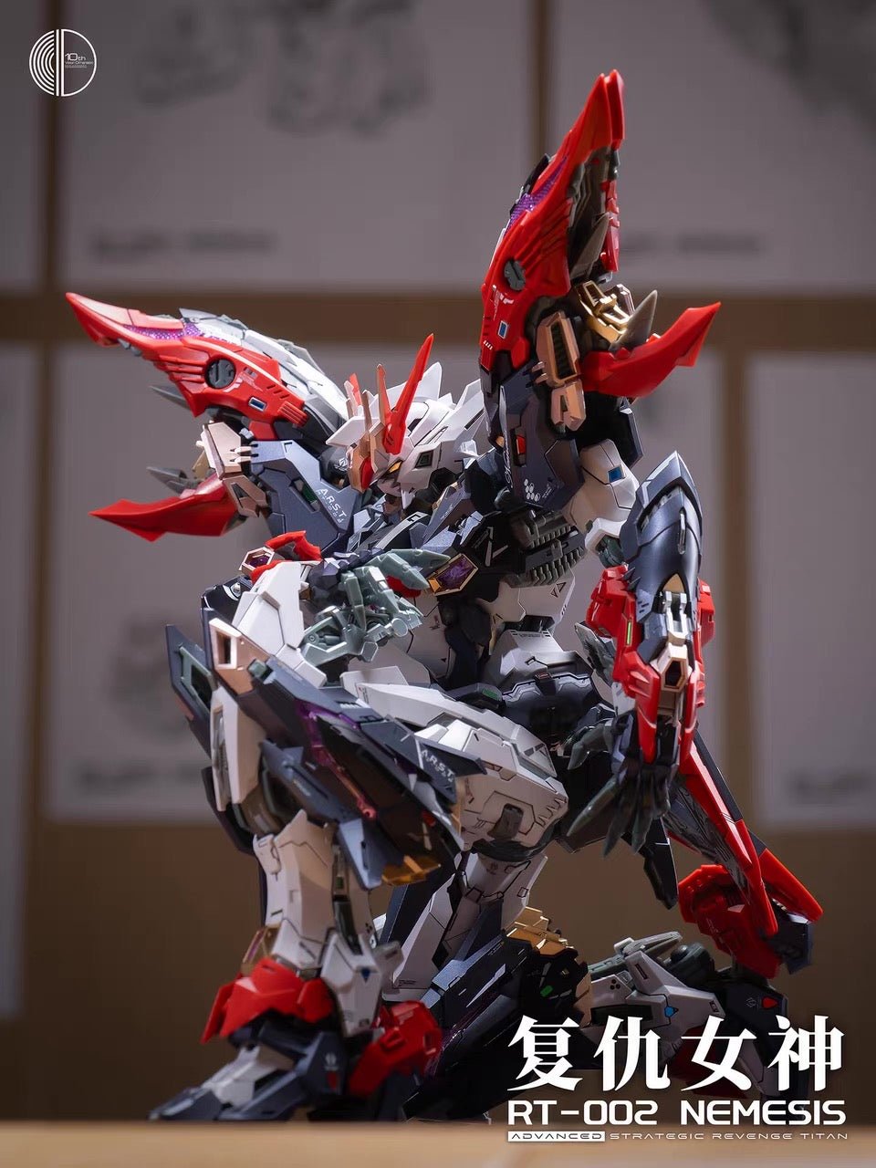 In ERA+ Infinite Dimension 1/100 RT-002 Nemesis Model Kit - Inaboxstore
