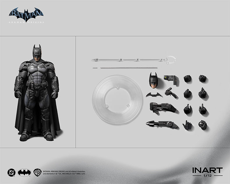 InArt - Batman (Arkham Origins) 1/12 Collectible Figure - Inaboxstore