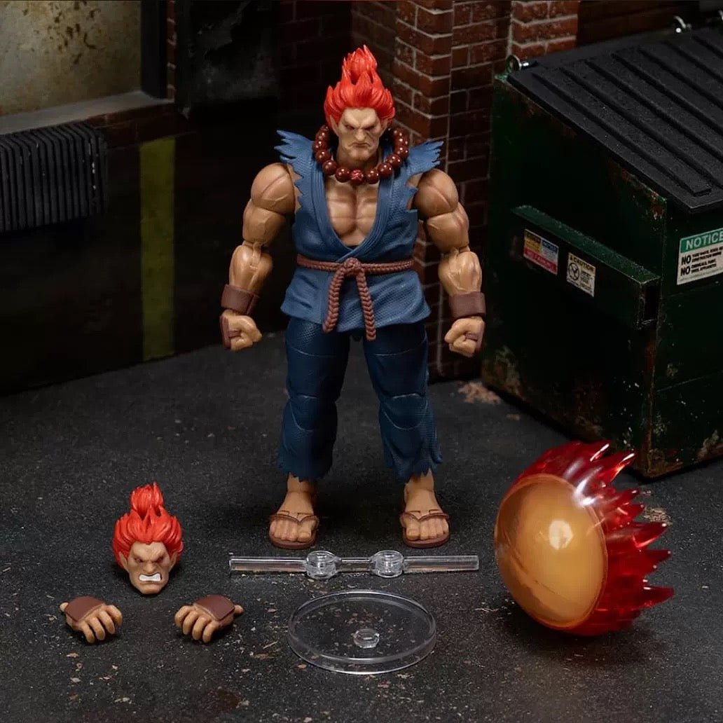 Jada Toys Street Fighter Akuma Action Figure 1/12 - Inaboxstore