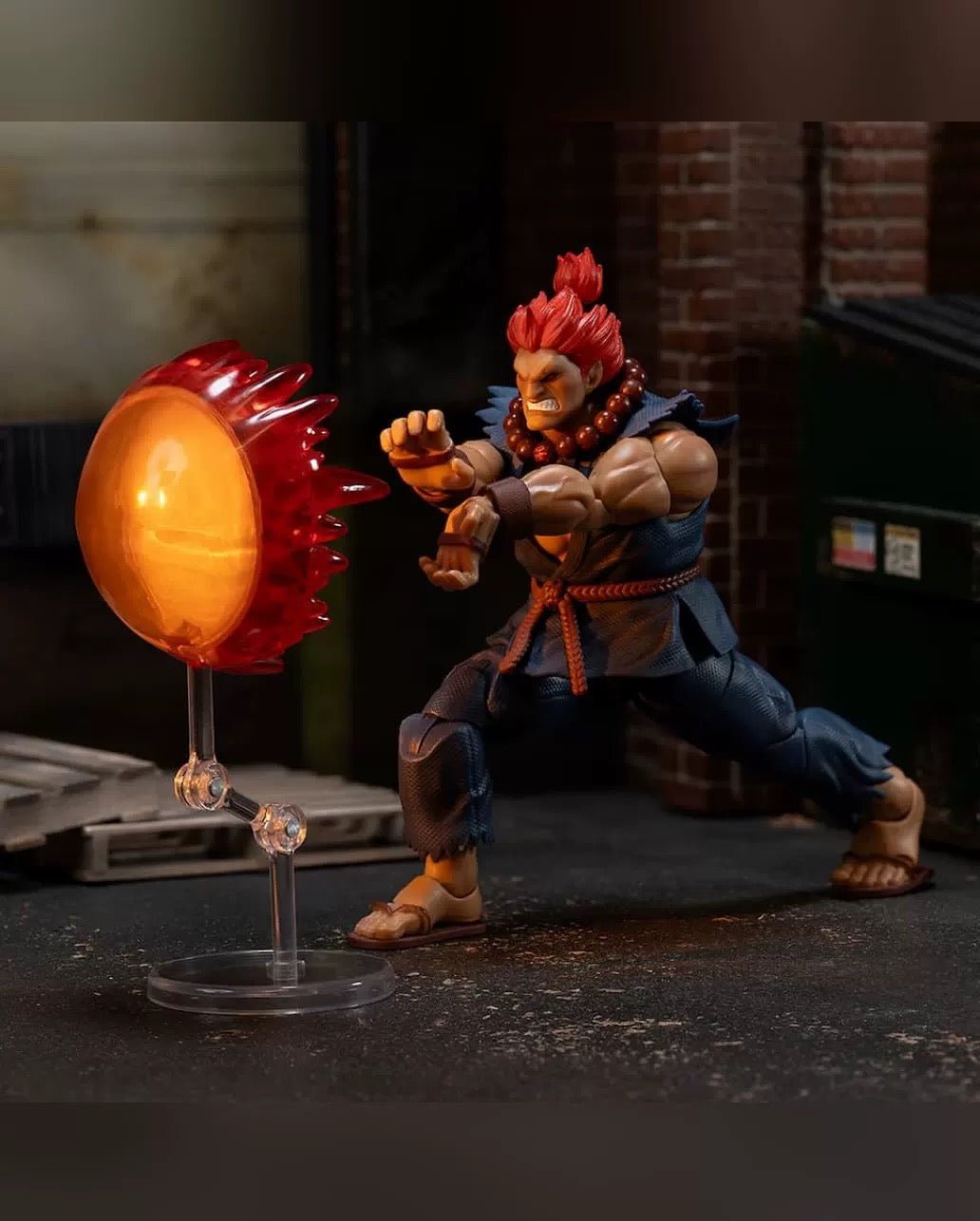 Jada Toys Street Fighter Akuma Action Figure 1/12 - Inaboxstore