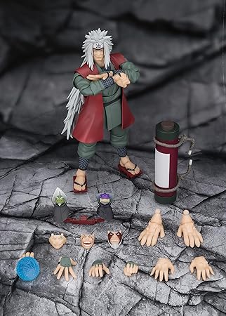 Jiraiya Hidden Leaf Heroic Master Sage Mode S.H.Figuarts Action Figure - Naruto Shippuden