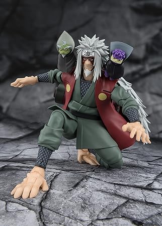 Jiraiya Hidden Leaf Heroic Master Sage Mode S.H.Figuarts Action Figure - Naruto Shippuden