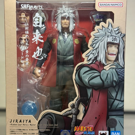 Jiraiya Hidden Leaf Heroic Master Sage Mode S.H.Figuarts Action Figure - Naruto Shippuden